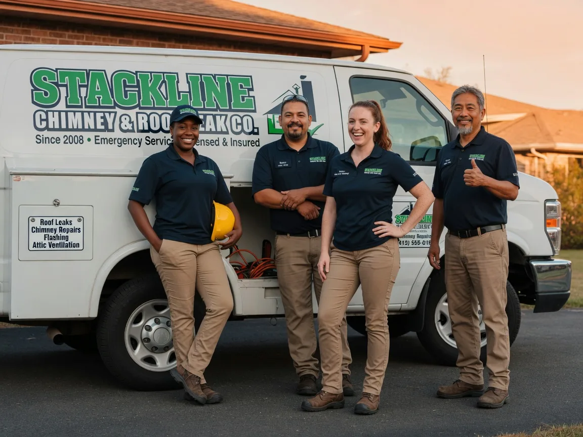 Chimney flashing repair company in Chesterfield, VA